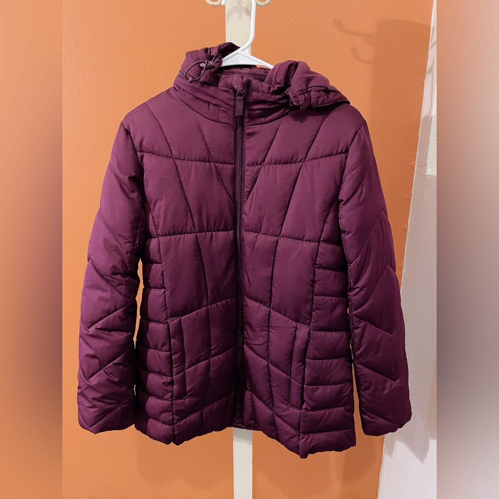 Purple coat